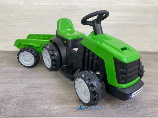 Tractor Electrico Peketrac 4000 6V Verde 7