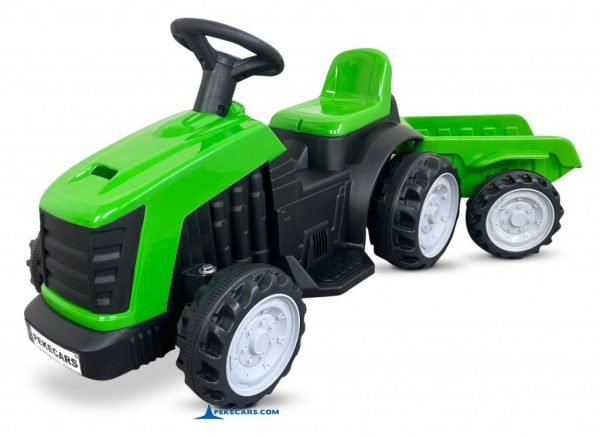 Tractor Electrico Peketrac 4000 6V Verde 3