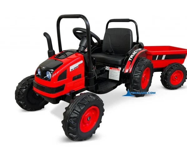 Tractor Electrico Peketrac 4100 12V 2.4G Rojo 3