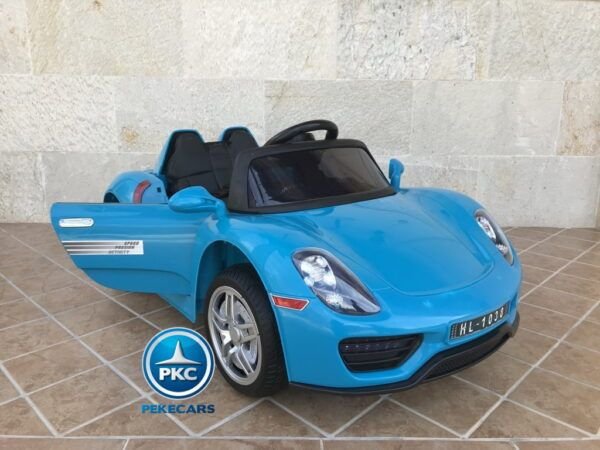Porsche Style 12V 2.4G Azul 3