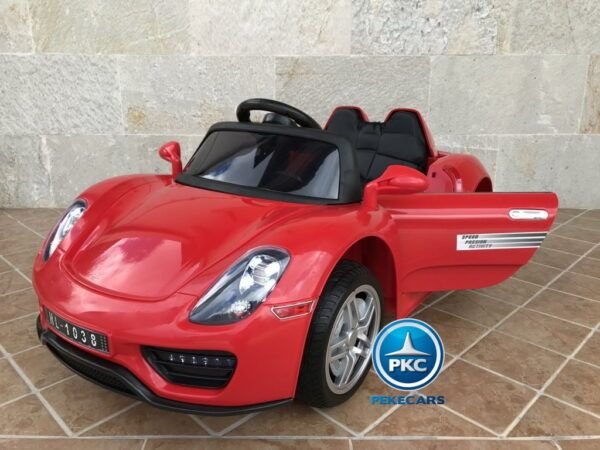 Porsche Style 12V Rojo 4