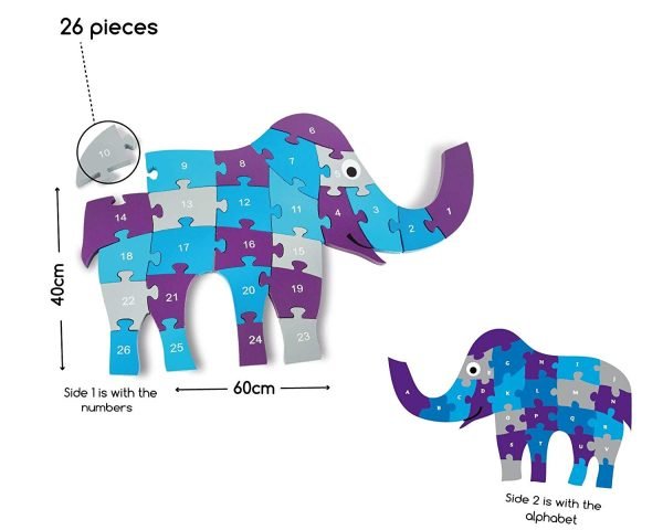 Puzzle Elefante 6