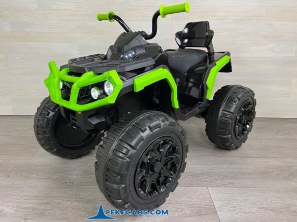 Quad Eléctrico 906D 12V 2.4G Verde y Negro 5