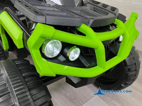 Quad Eléctrico 906D 12V 2.4G Verde y Negro 13