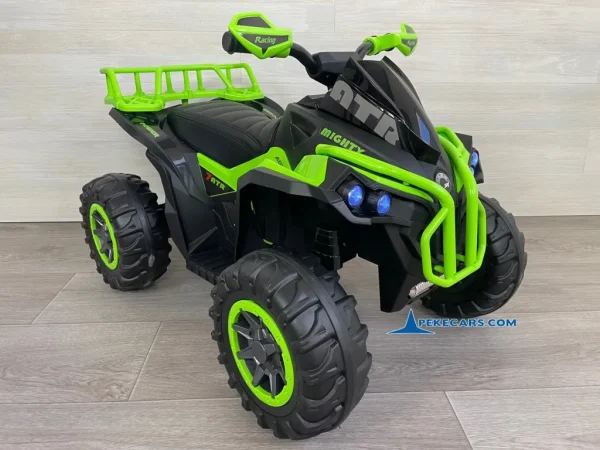 Quad Eléctrico ATR 12V 2.4G Verde 7