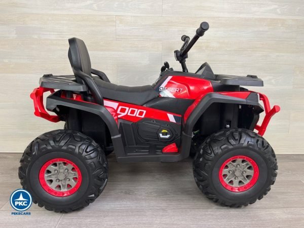 Quad Eléctrico Desert 12V 2.4G Rojo 7