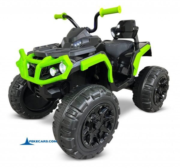 Quad Eléctrico 906D 12V 2.4G Verde y Negro 3