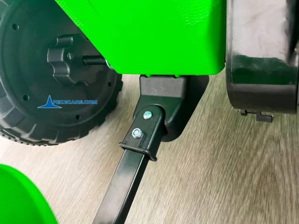 Quad Electrico Racing Speed 6V Verde con Remolque 15