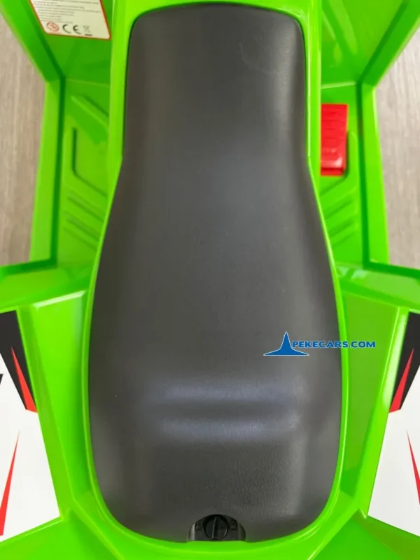 Quad Electrico Racing Speed 6V Verde con Remolque 16