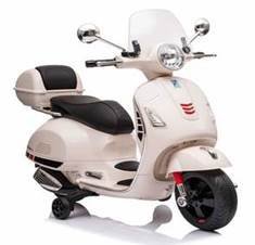 Moto Vespa GTS-S 12V en color blanco 2