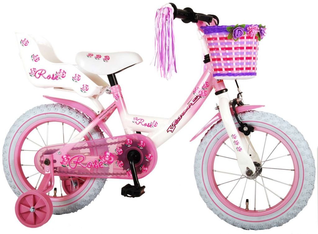 rose-14-pulgadas-rosa-95-01.jpg Bicicleta infantil Rose 14 pulgadas Blanco Volare 4