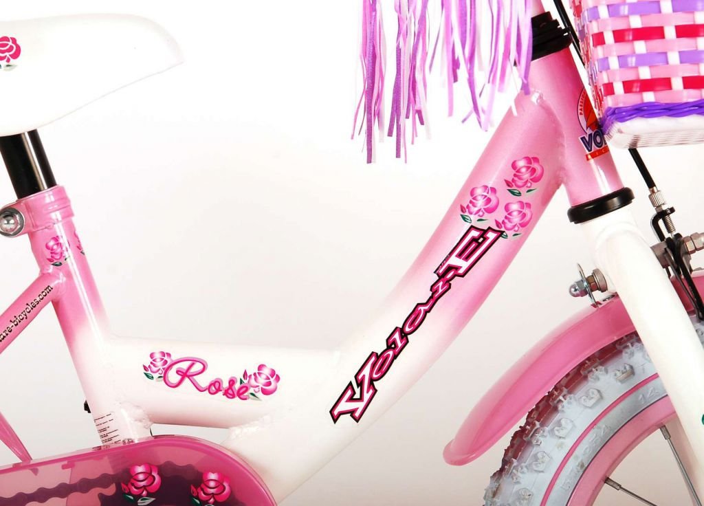 rose-14-pulgadas-rosa-95-06.jpg Bicicleta infantil Rose 14 pulgadas Blanco Volare 9