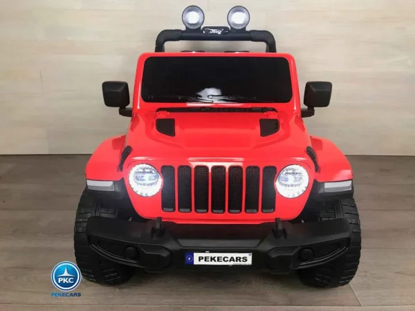 Jeep Wrangler Rubicon 12V Rojo 6