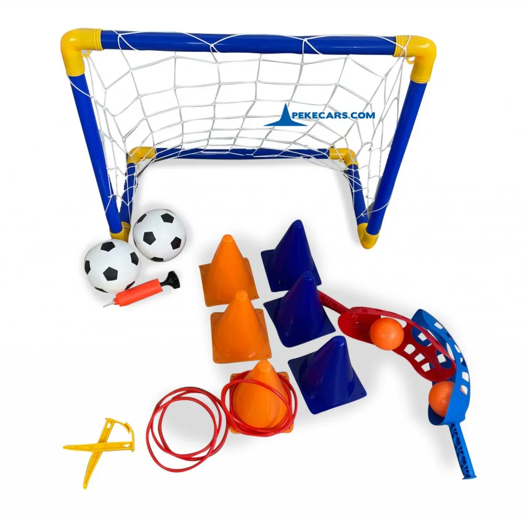 Set de Deporte 4 en 1: Aros, Frisbee, Lacrosse y Futbol 2