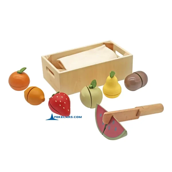 Set de Frutas de madera para Cortar 2