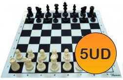 JUEGOS DE TABLEROS 45X45 + PIEZAS STAUNTON 5/6 (5 Uds) 2