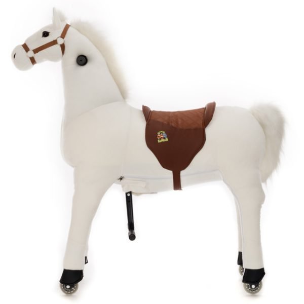 Caballo Snowy Blanco Grande Profesional 4