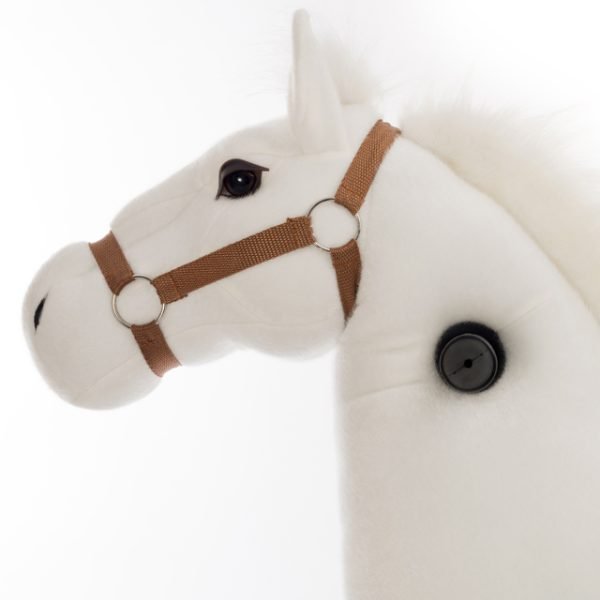 Caballo Snowy Blanco Grande Profesional 5