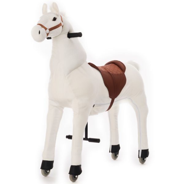 Caballo Snowy Blanco Grande Profesional 3