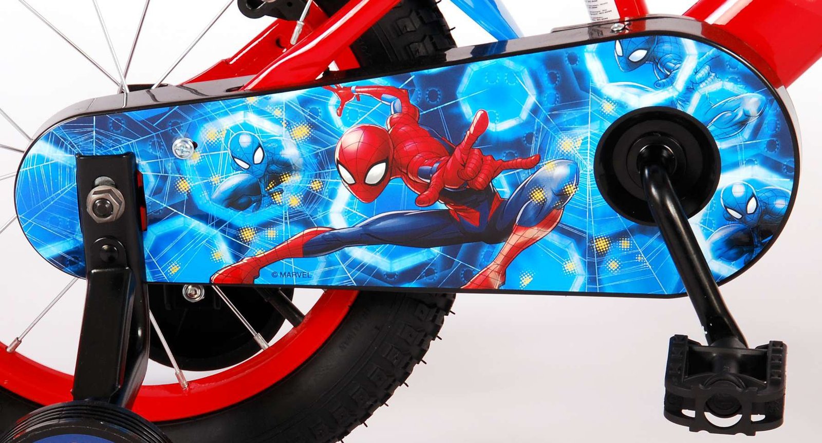 spider-man-14-pulgadas-rojo-05.jpg Bicicleta infantil Spider-Man 14 pulgadas Rojo Dos frenos 8