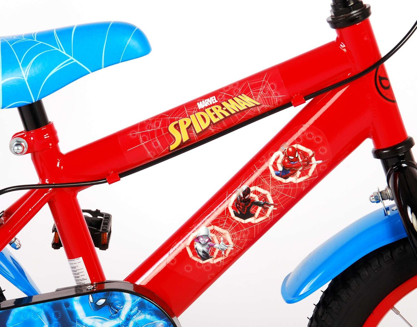 spider-man-14-pulgadas-rojo-06.jpg Bicicleta infantil Spider-Man 14 pulgadas Rojo Dos frenos 9