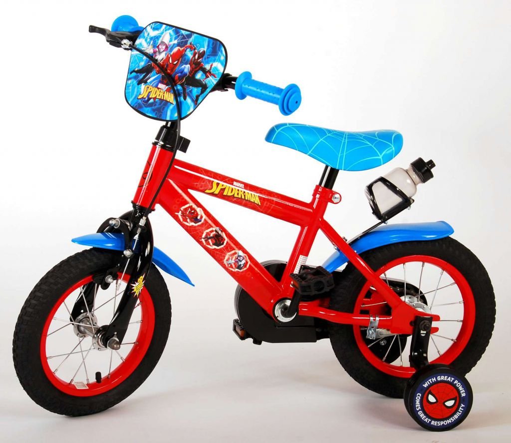 spider-man-chicos-12-pulgadas-012.jpg Bicicleta Infantil Spider-Man 12 Pulgadas Rojo 15