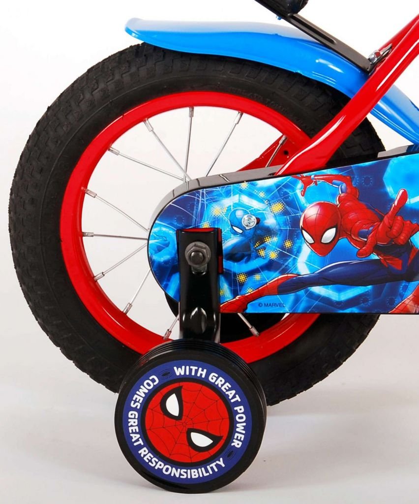 spider-man-chicos-12-pulgadas-03.jpg Bicicleta Infantil Spider-Man 12 Pulgadas Rojo 6