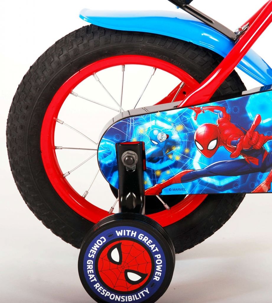 spider-man-chicos-12-pulgadas-05.jpg Bicicleta Infantil Spider-Man 12 Pulgadas Rojo 8