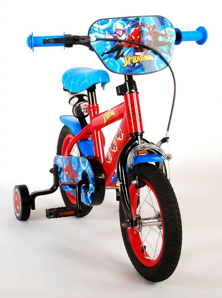 spider-man-chicos-12-pulgadas-09.jpg Bicicleta Infantil Spider-Man 12 Pulgadas Rojo 12