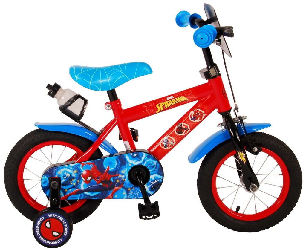 Bicicleta Infantil Spider-Man 12 Pulgadas Rojo 1