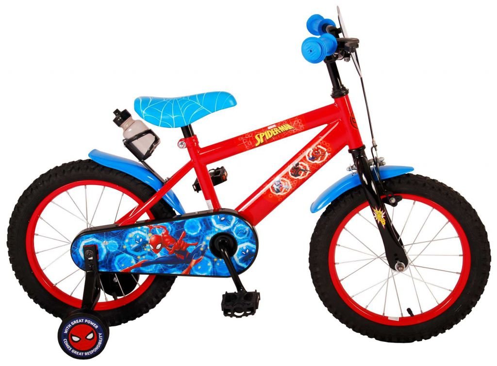 Bicicleta Infantil Spider-Man 16 Pulgadas Rojo 1