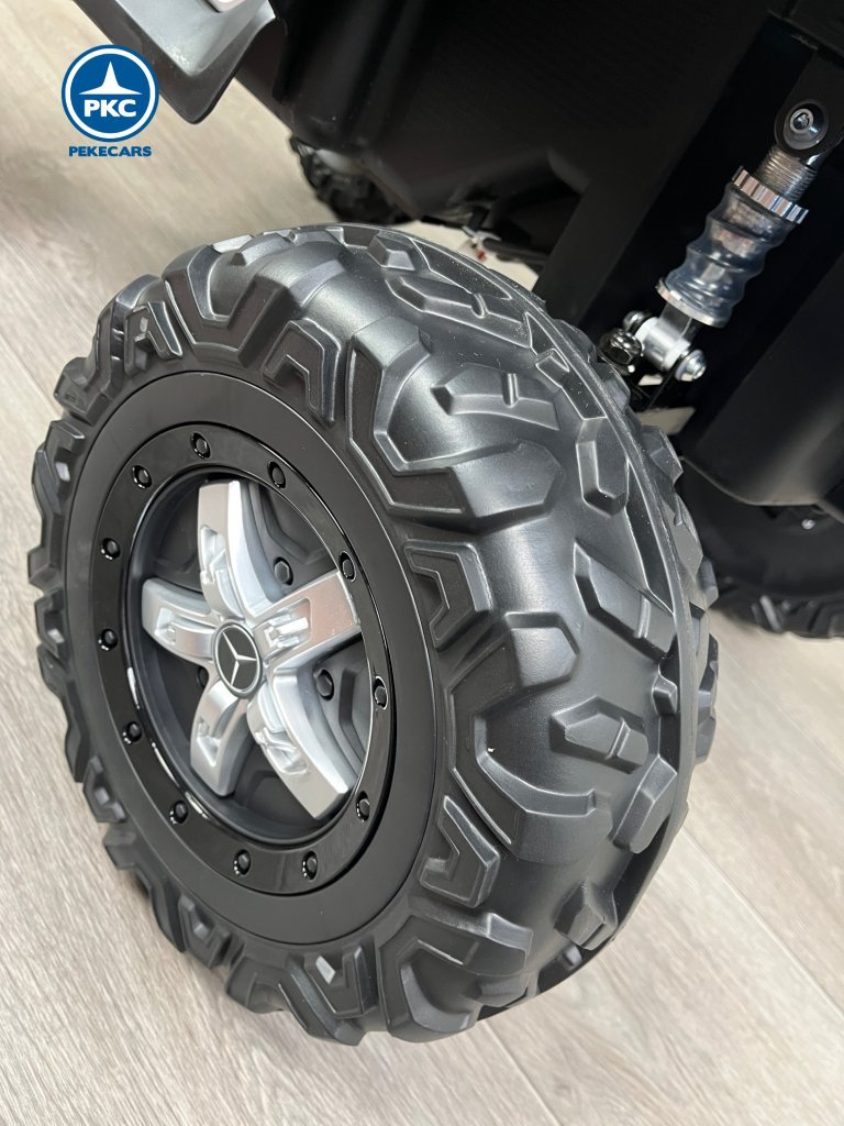 todoterreno-mercedes-unimog-12v-negro-10.jpg MERCEDES UNIMOG JL199 12V 2.4G NEGRO METALIZADO 13