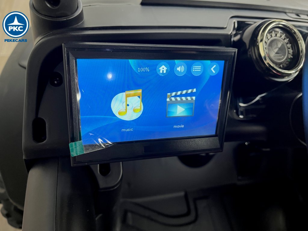 todoterreno-mercedes-unimog-12v-negro-17.jpg MERCEDES UNIMOG JL199 12V 2.4G NEGRO METALIZADO 20