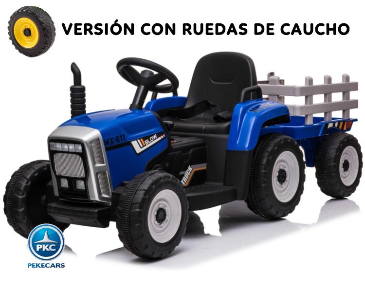 Tractor Eléctrico Peketrac 5100 12V Azul 2