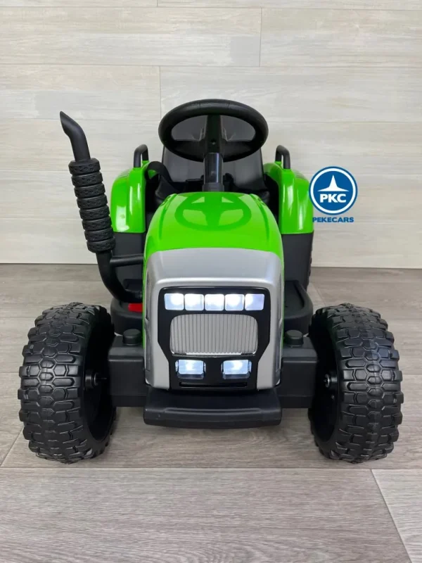 Tractor Eléctrico Peketrac 5100 12V Verde 6