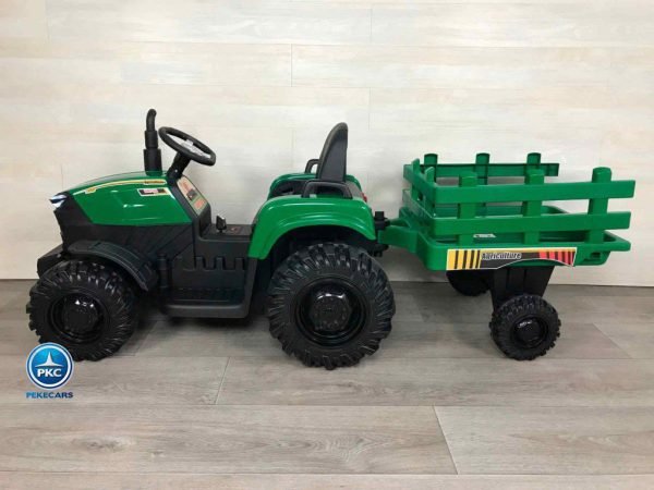 Tractor Eléctrico Peketrac 6100 24V 2.4G Verde 8