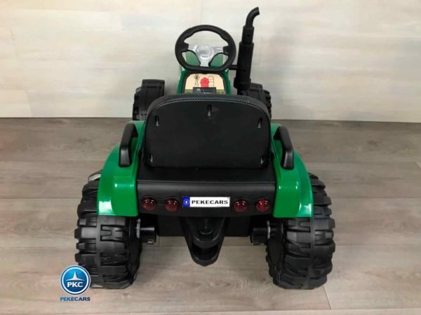 Tractor Eléctrico Peketrac 6100 24V 2.4G Verde 9