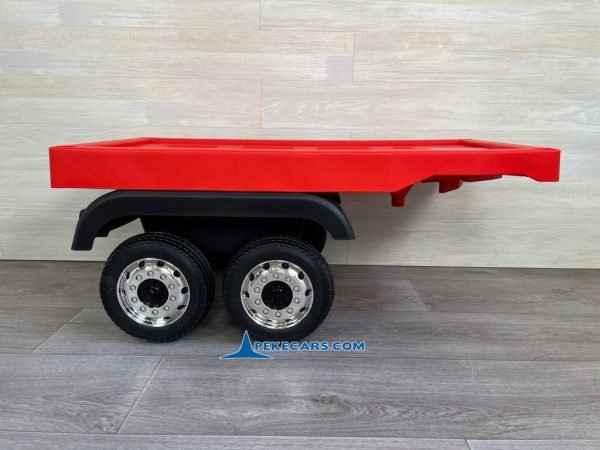 Trailer Rojo para Mercedes Actros 7