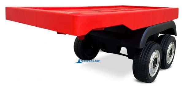 Trailer Rojo para Mercedes Actros 3