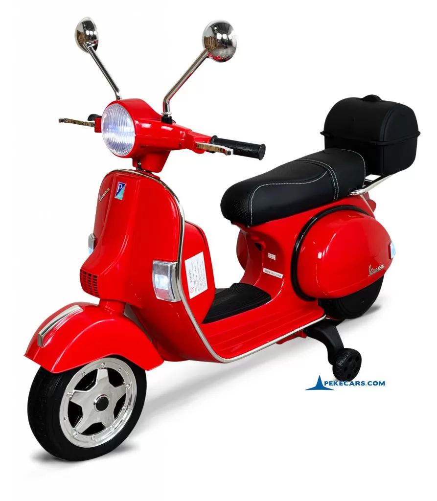 Vespa Clásica Piaggio PX-150 12V Roja 2