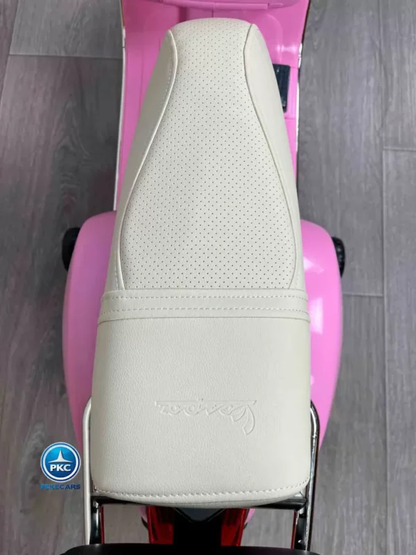 Vespa Clásica Piaggio PX-150 12V Rosa. Ruedas EVA 15