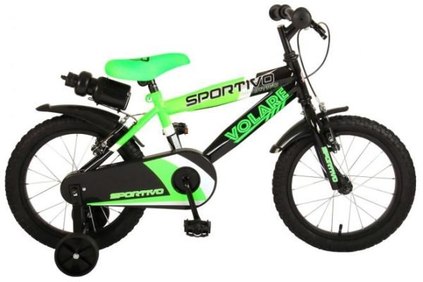 Bicicleta Sportivo 16 Neón Verde/Negro 3