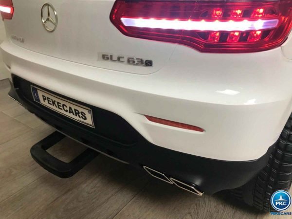 Mercedes GLC G35 con MP4 12V 2Plazas 2.4G Blanco 12