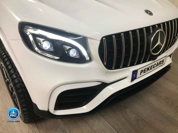 Mercedes GLC G35 con MP4 12V 2Plazas 2.4G Blanco 13