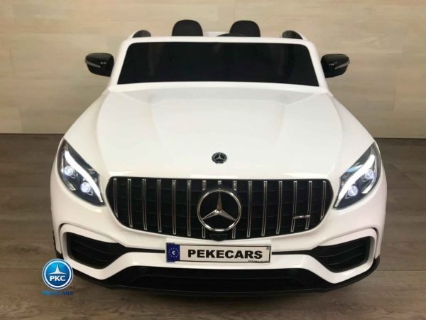 Mercedes GLC G35 con MP4 12V 2Plazas 2.4G Blanco 7