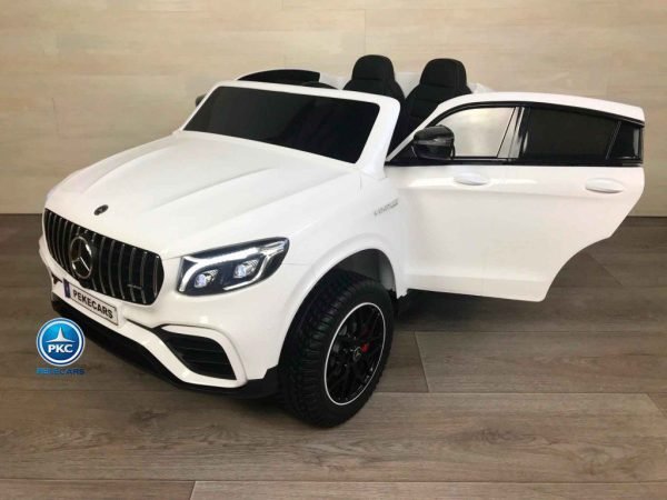 Mercedes GLC G35 con MP4 12V 2Plazas 2.4G Blanco 3