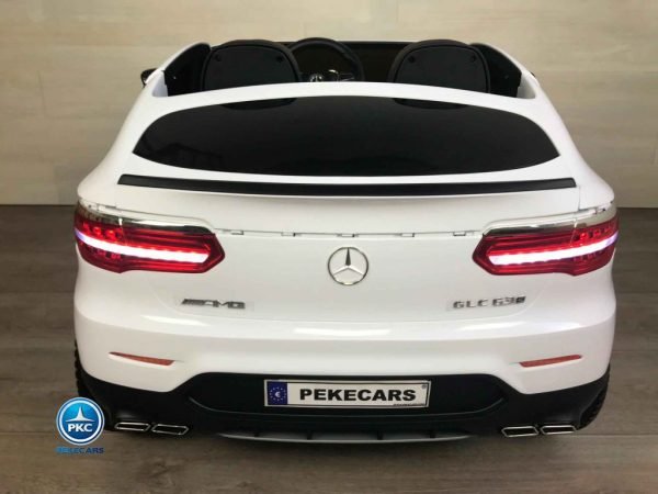 Mercedes GLC G35 con MP4 12V 2Plazas 2.4G Blanco 9